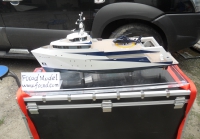 custom made model of 63m cargo yacht